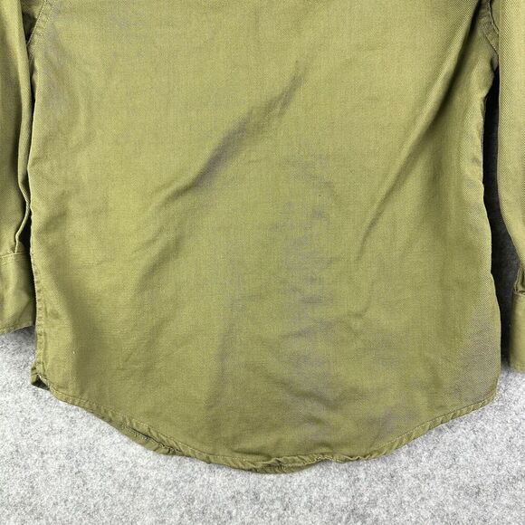 VTG BSA Boy Scouts of America Uniform Shirt Sanforized Boys 12 Regular 50s 60s* - Picture 9 of 13